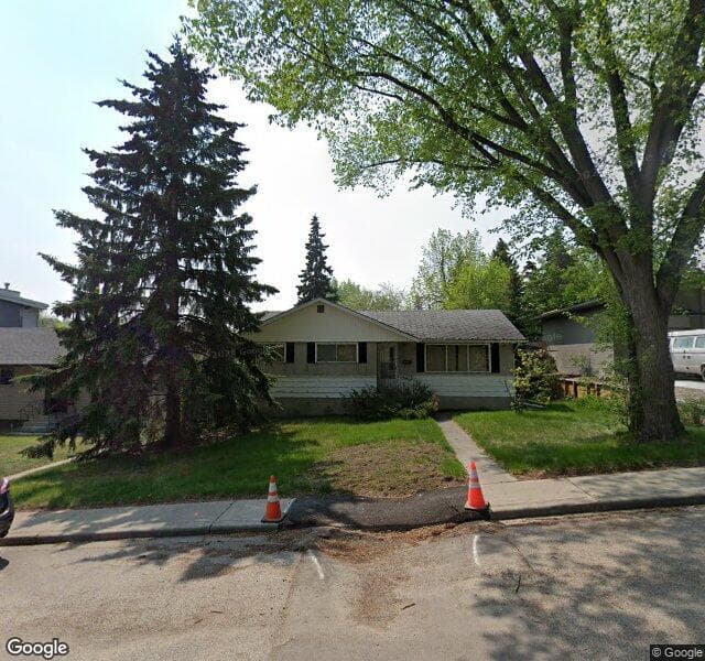 Street view of 2403 Charlebois Drive NW, Calgary