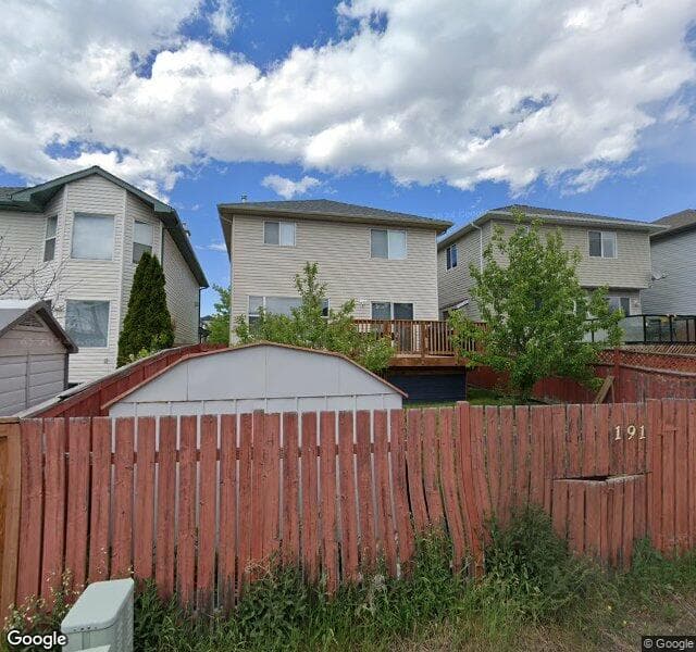 Street view of 191 Arbour Stone Crescent NW, Calgary