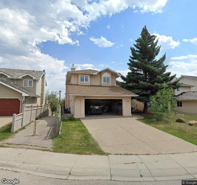 Street view of 146 Sienna Hills Drive SW, Calgary