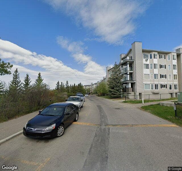 Street view of 105-345 Rocky Vista Park NW, Calgary