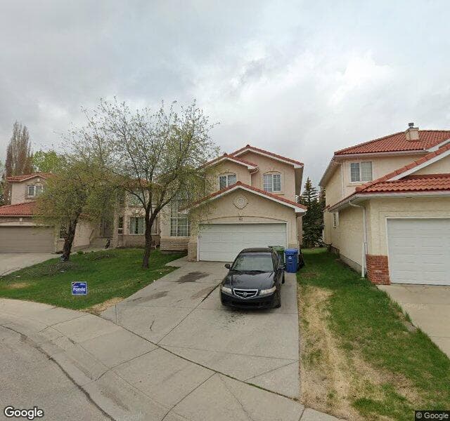 Street view of 86 Hampstead Circle NW, Calgary