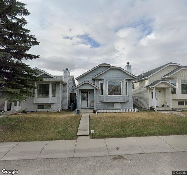 Street view of 147 Erin Meadow Green SE, Calgary