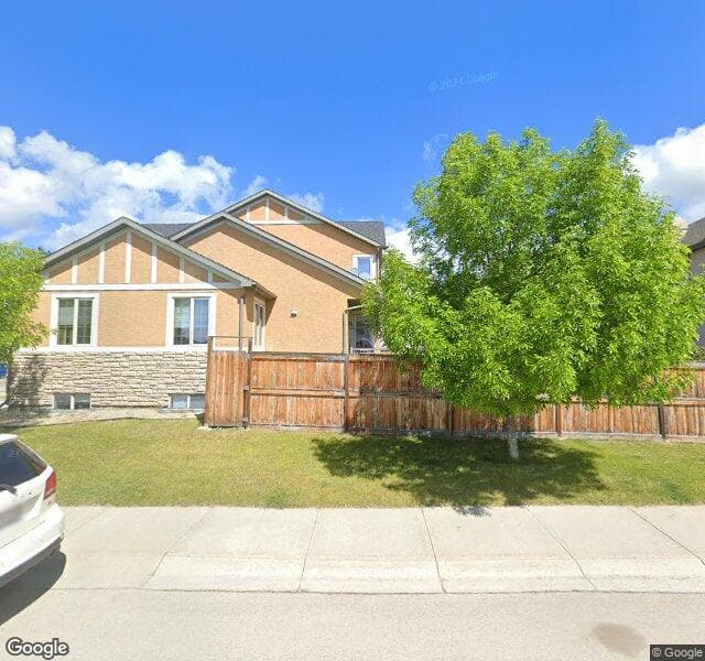 Street view of 604 Tuscany Springs Boulevard NW, Calgary