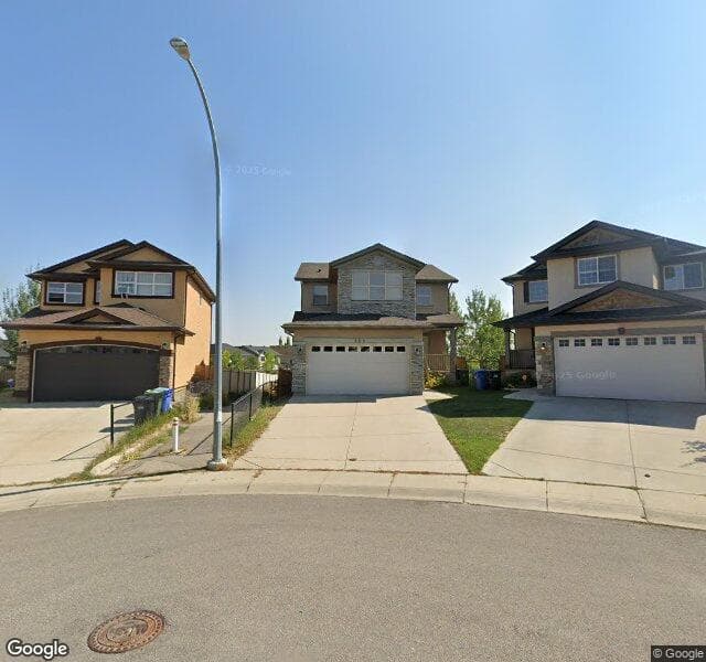 Street view of 404 Everbrook Way SW, Calgary