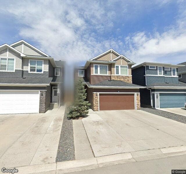 Street view of 32 Redstone Drive NE, Calgary