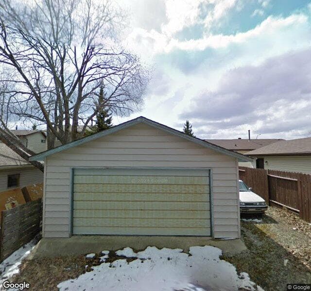 Street view of 76 Silverstone Place NW, Calgary
