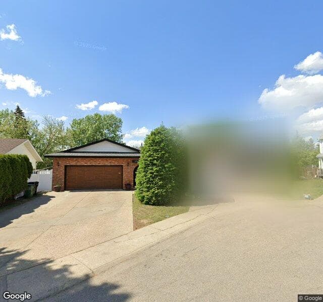 Street view of 17224 93 Street NW, Edmonton