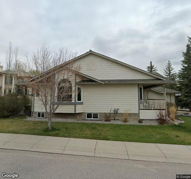 Street view of 204 Evergreen Heath SW, Calgary