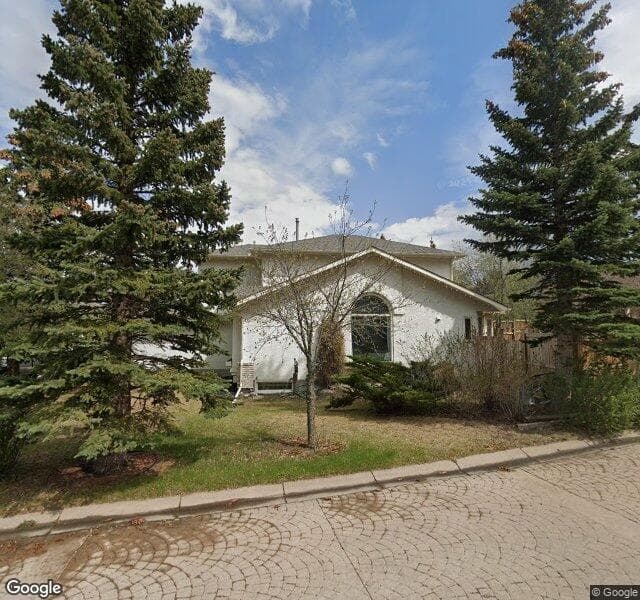 Street view of 324 Hawkstone Close NW, Calgary