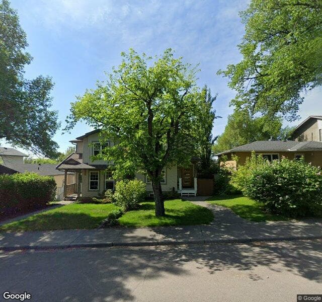 Street view of 123 31 Avenue NW, Calgary