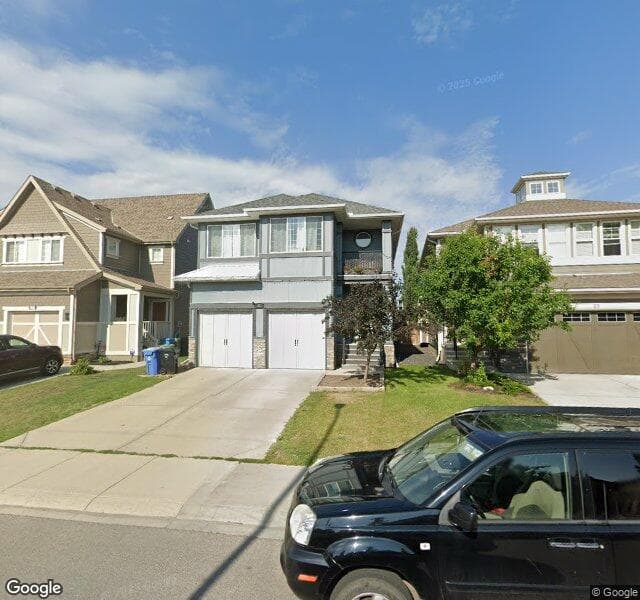 Street view of 21 Mahogany Terrace SE, Calgary
