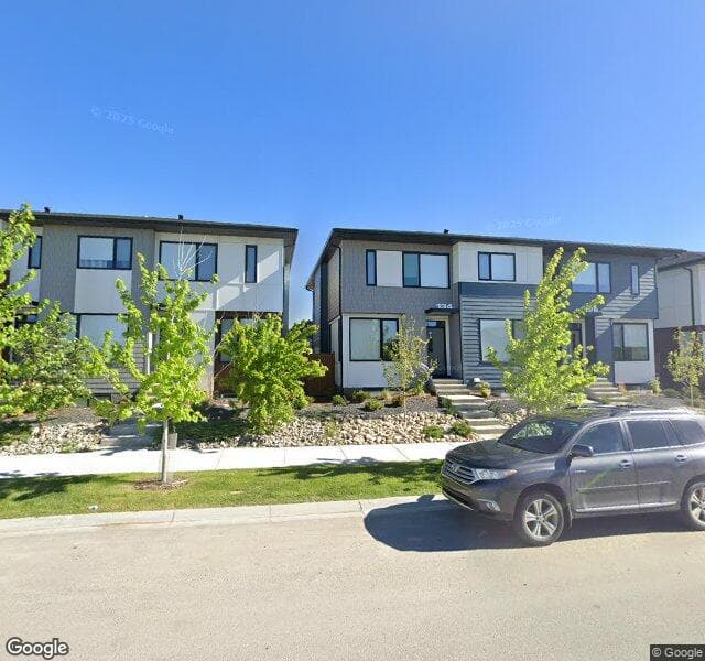 Street view of 134 Homestead Boulevard NE, Calgary