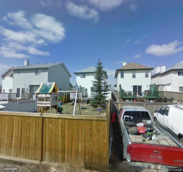 Street view of 9738 Harvest Hills Link NE, Calgary