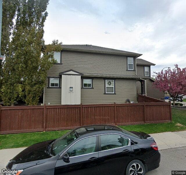 Street view of 160 Chaparral Valley Terrace SE, Calgary