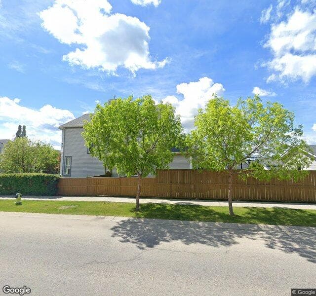 Street view of 75 Tuscany Springs Rise NW, Calgary