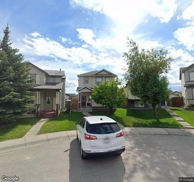 Street view of 110 Covehaven View NE, Calgary