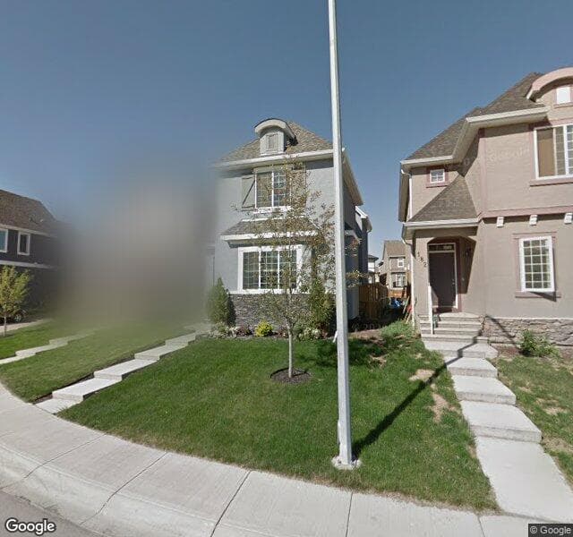 Street view of 186 Mahogany Heights SE, Calgary