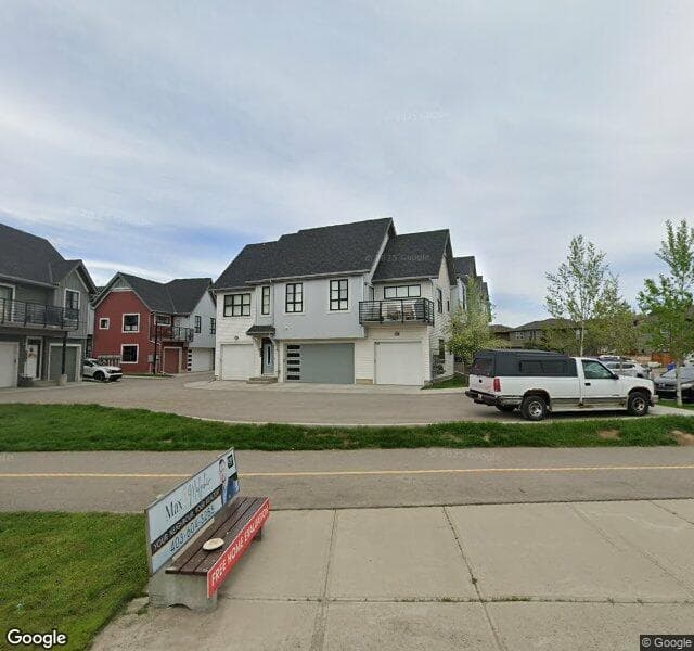Street view of 4006-100 Walgrove Court SE, Calgary