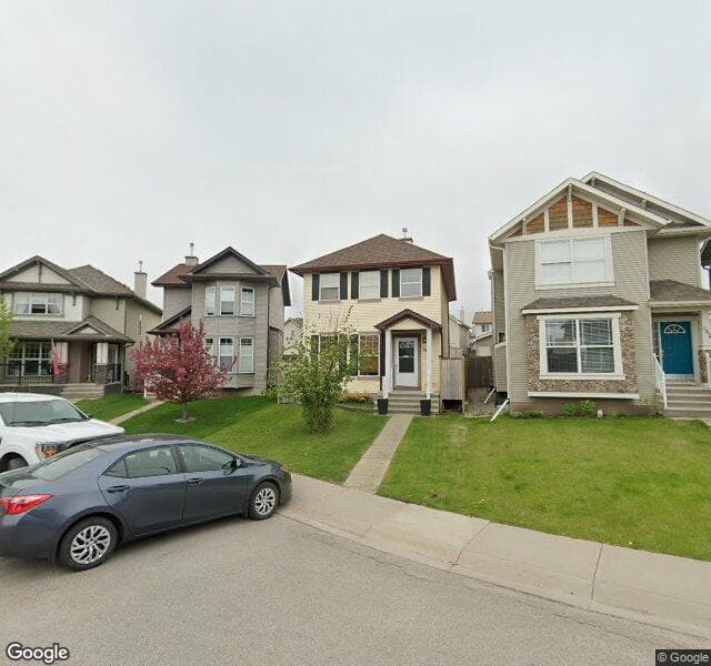 Street view of 180 Cranberry Close SE, Calgary