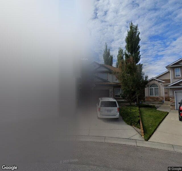 Street view of 44 Chaparral Road SE, Calgary