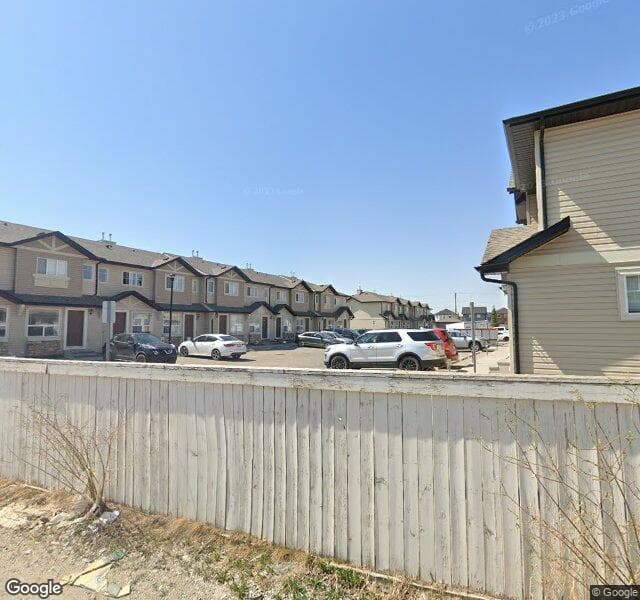 Street view of 14 Saddlebrook Point NE, Calgary
