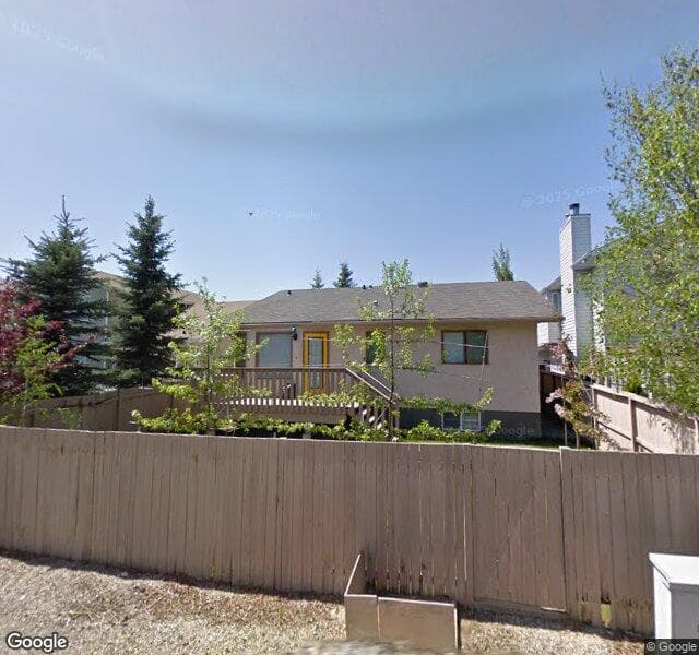 Street view of 1511 Sunvista Way SE, Calgary