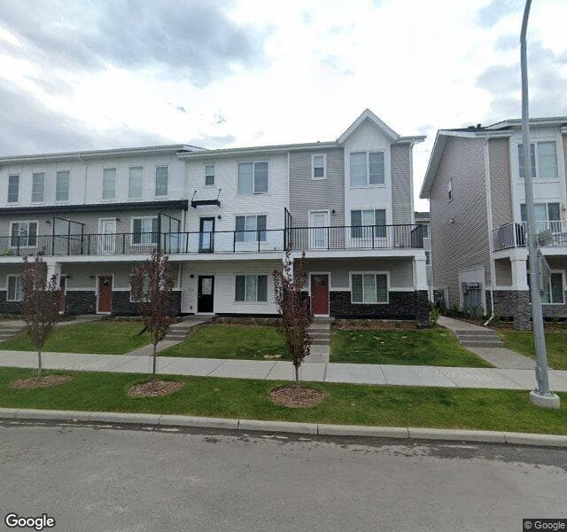 Street view of 301-669 Savanna Boulevard NE, Calgary