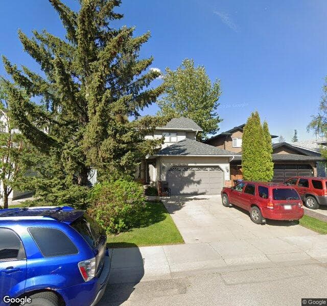Street view of 187 Riverside Way SE, Calgary