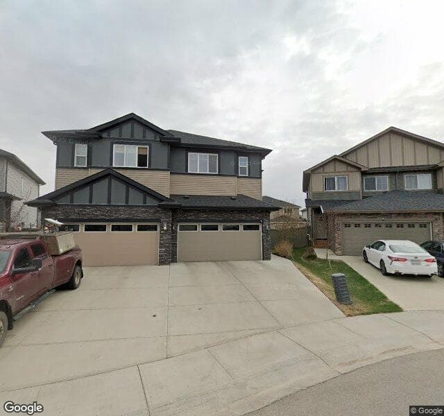 Street view of 7470 Creighton Place SW, Edmonton