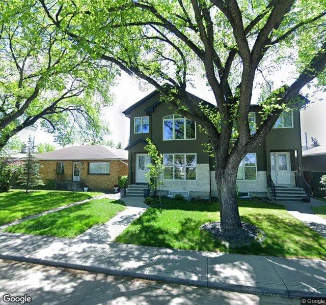 Street view of 1153 Renfrew Drive NE, Calgary