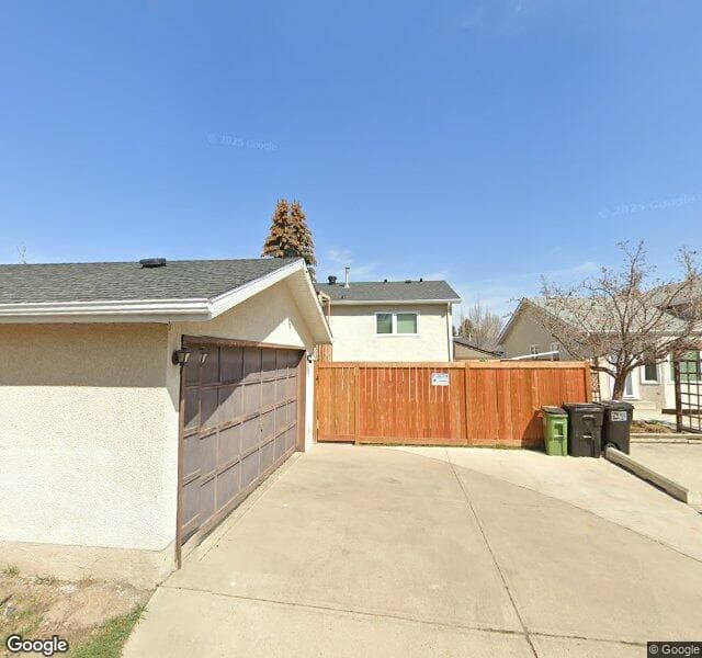 Street view of 18303 76 Avenue NW, Edmonton