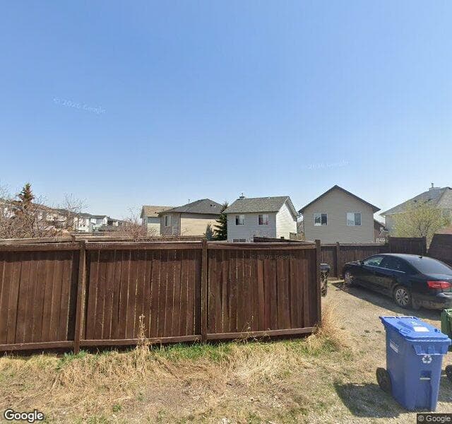 Street view of 151 Taravista Street NE, Calgary