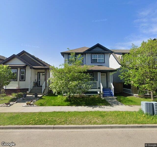 Street view of 5829 168A Avenue NW, Edmonton