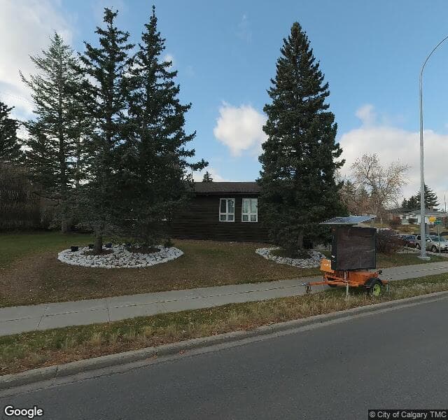 Street view of 503 Trafford Drive NW, Calgary