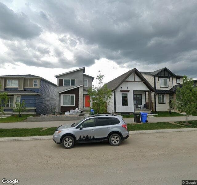 Street view of 95 Haskayne Drive NW, Calgary