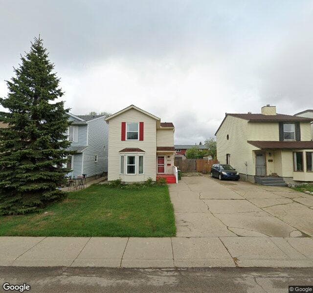 Street view of 2423 107 Street NW, Edmonton