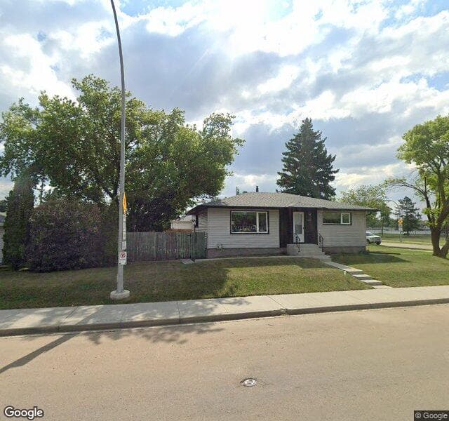Street view of 13003 107 Street NW, Edmonton
