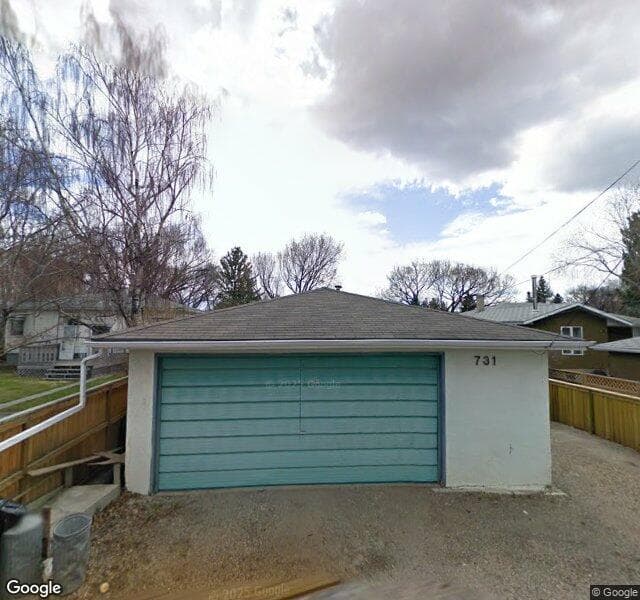 Street view of 731 36 Street NW, Calgary