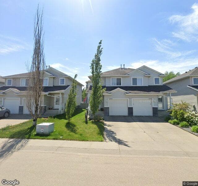 Street view of 13844 37 Street NW, Edmonton