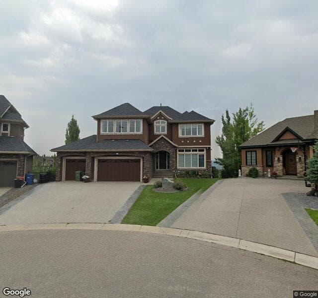 Street view of 19 Cranridge Place SE, Calgary