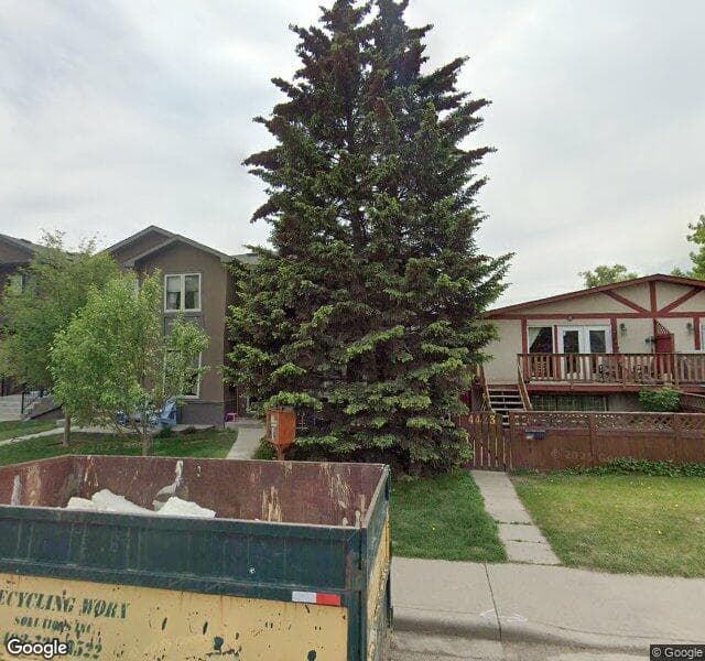 Street view of 4419 20 Avenue NW, Calgary