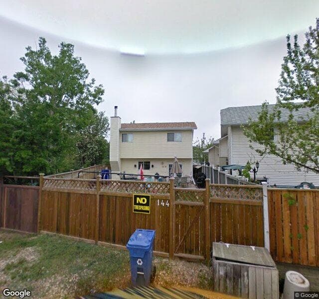Street view of 144 Riverbrook Road SE, Calgary
