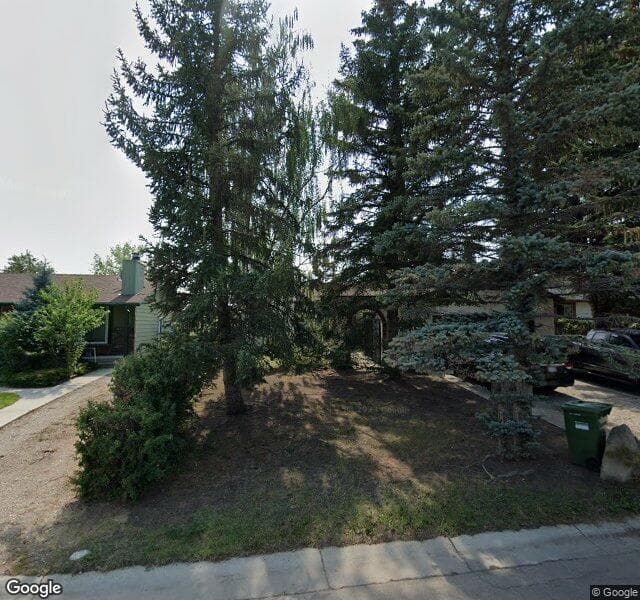 Street view of 623 Brookpark Drive SW, Calgary