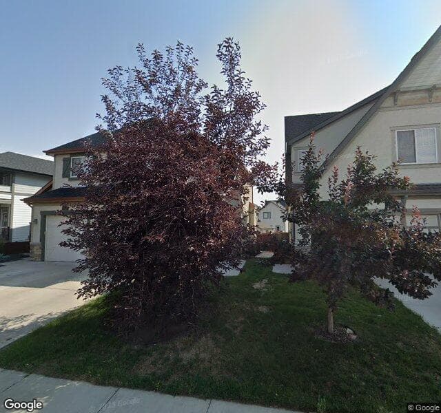 Street view of 467 Mahogany Terrace SE, Calgary