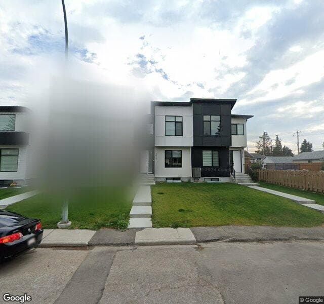 Street view of 4512 72 Street NW, Calgary