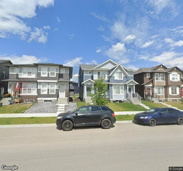 Street view of 241 Creekside Boulevard SW, Calgary