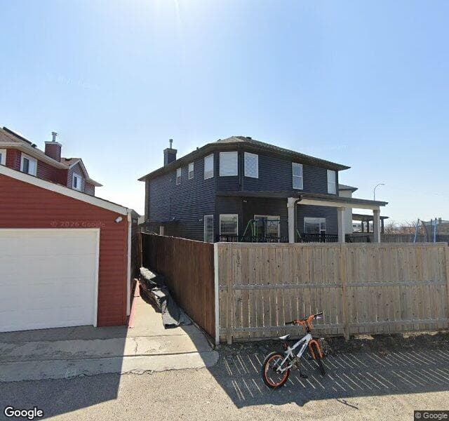 Street view of 137 Saddlecrest Place NE, Calgary