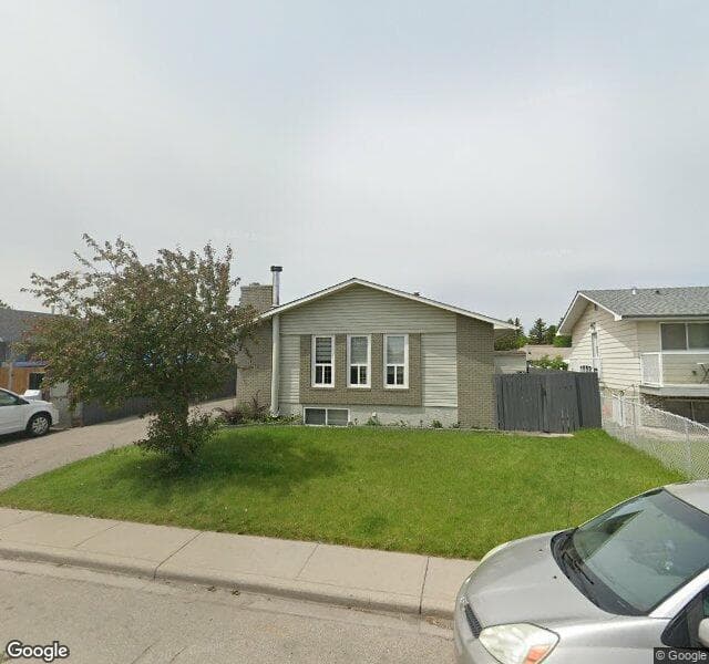 Street view of 3715 49 Street NE, Calgary
