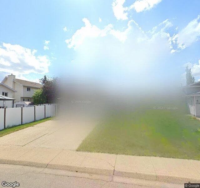 Street view of 18012 95 Street NW, Edmonton