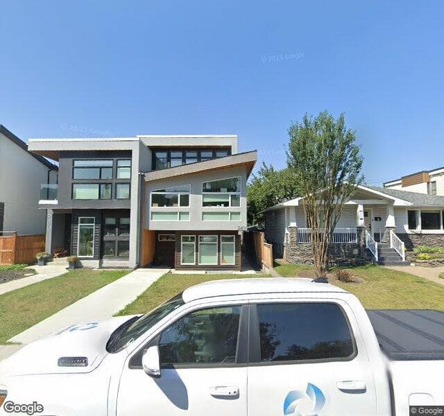 Street view of 2418 28 Avenue SW, Calgary